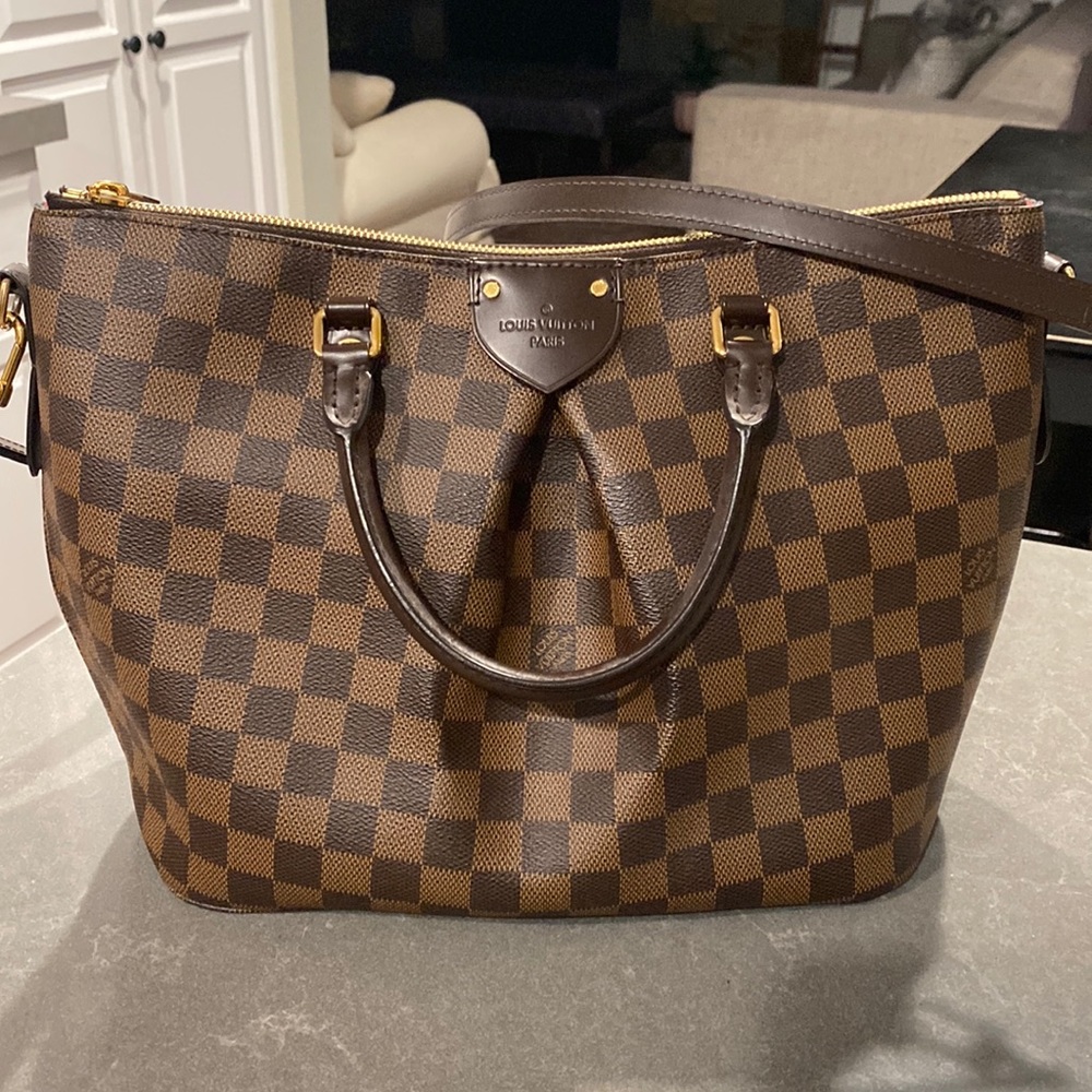 Pre-Loved Louis Vuitton Ebene Sienna MM